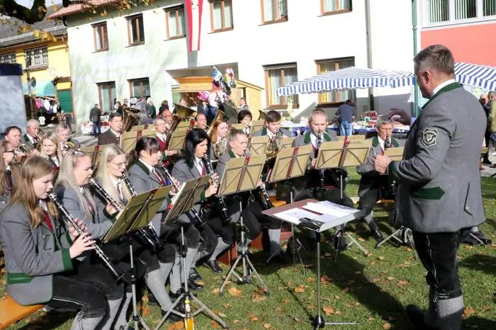 Für beste Unterhaltung sorgte der Musikverein Laßnitz.
