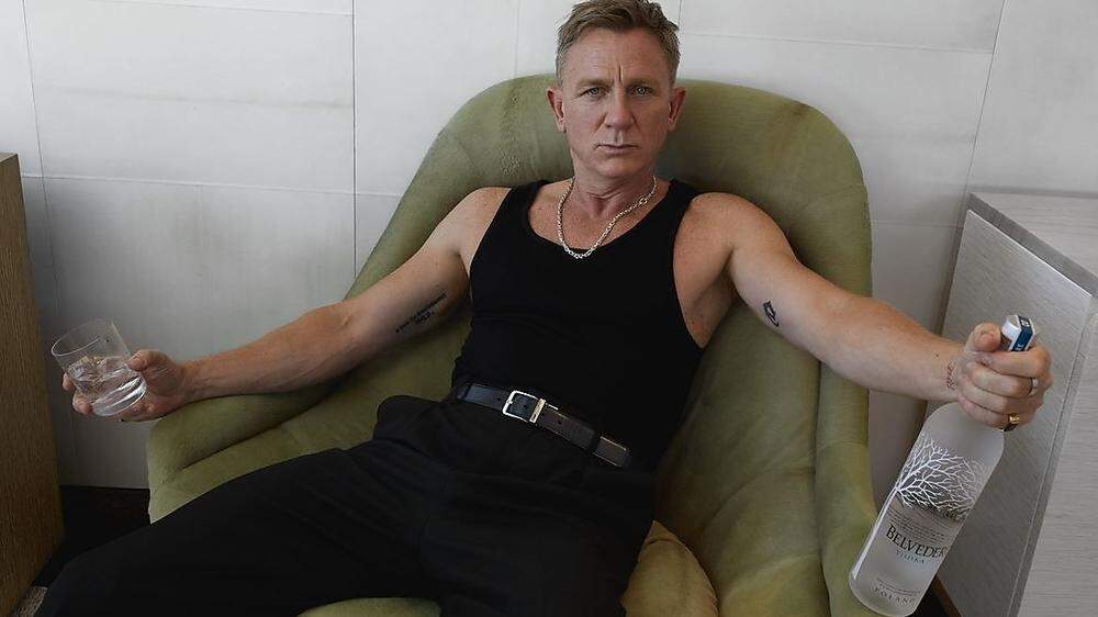 Daniel Craig in einer ganz neuen Rolle als Werbeträger für Belvedere Vodka