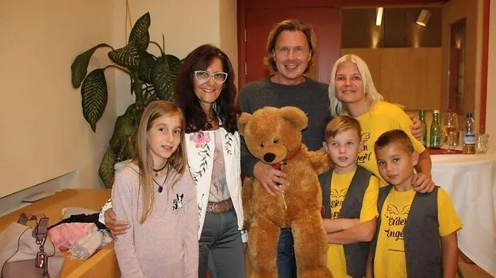 Publikumsliebling Gernot Haas mischte sich unter die Leut