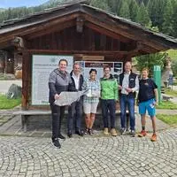 René Zumtobel, Franz Theurl, Monika Bartusch, Florian Jurgeit, Andreas Brugger und Reinhold Hofmann