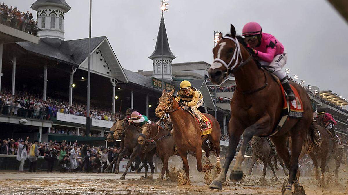 Das Kentucky-Derby wird heuer erstmals nach 75 Jahren nicht zur Austragung kommen 