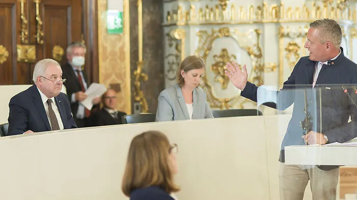 Mario Kunasek und Hermann Schützenhöfer im Schlagabtausch