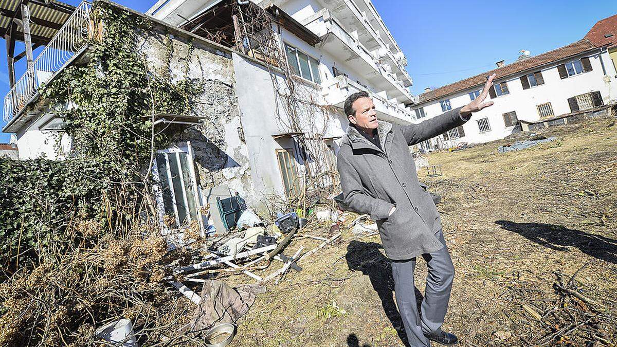 Einen Generationen-Park werde es auf der Liegenschaft in Waidmannsdorf nicht geben. &quot;Das würde mich emotional freuen, aber das genehmigt sicher niemand&quot;, sagt Wagner	