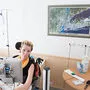 Den Computer steuert Katarina Posch mit ihren Augen