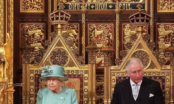 Die Queen und ihr Sohn, Prinz Charles 