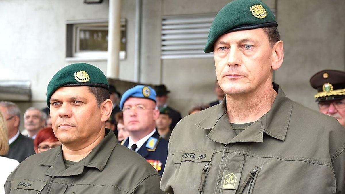 Shahim Bakshs ersetzt Bernhard Köffel (rechts) für ein Jahr