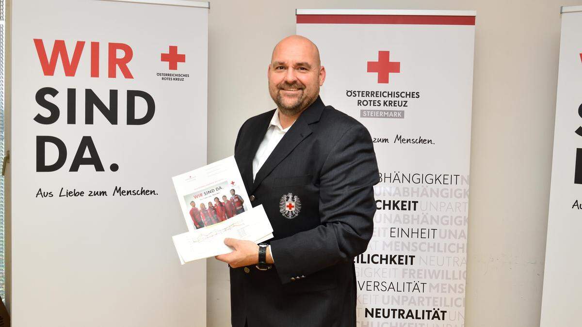 Roland Antal, Bezirksstellenleiter Rotes Kreuz Leibnitz