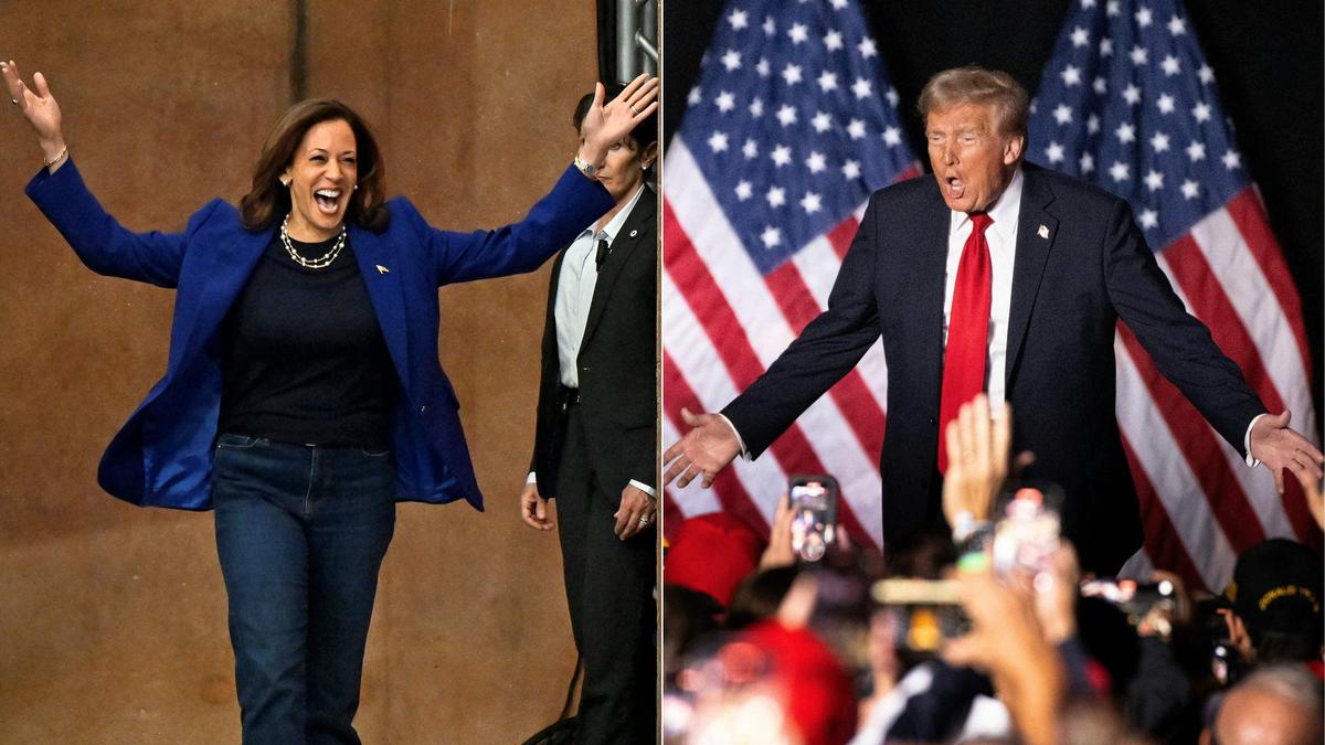 Kamala Harris, Donald Trump