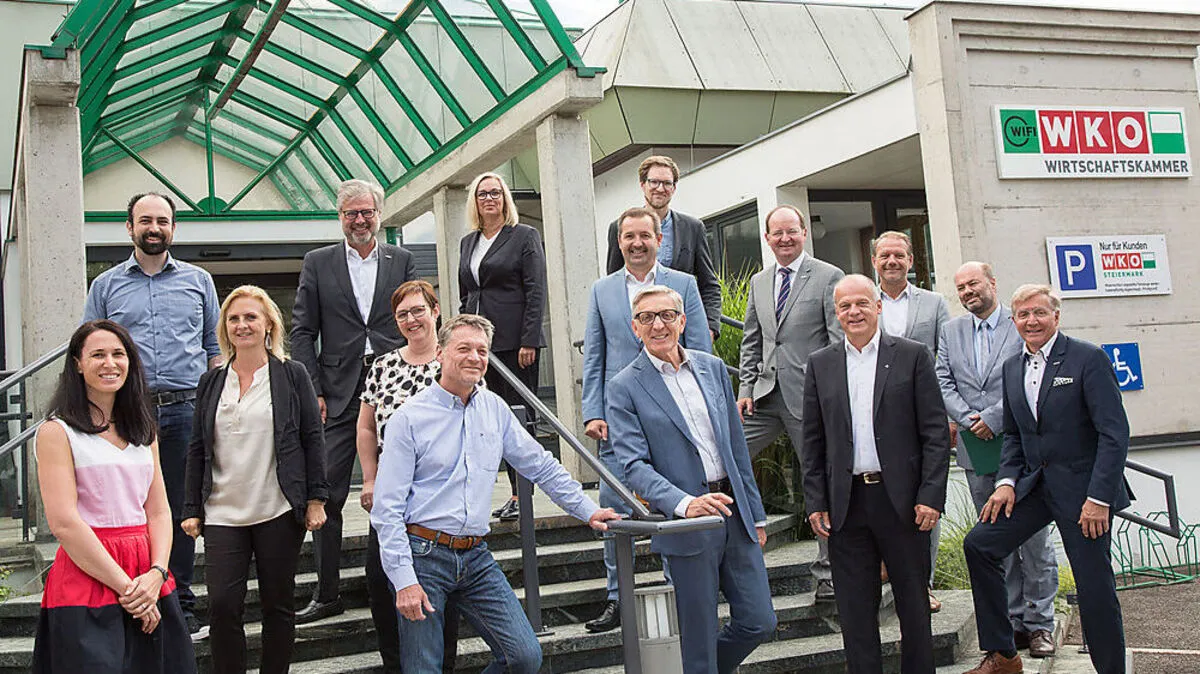 Erwin Fuchs (2. v. r. vorne) bleibt Kammerobmann 