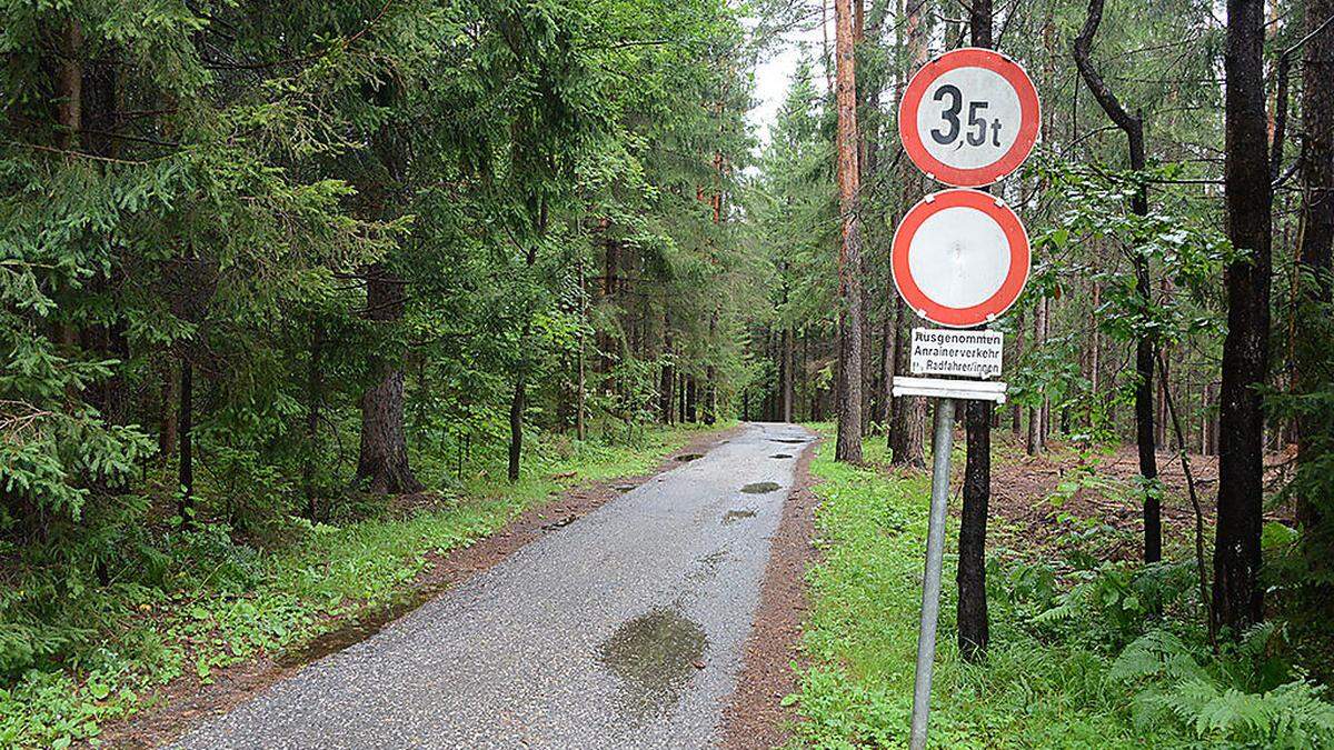 Am sogenannten Totenweg in Villach ist die Stimmung im Keller