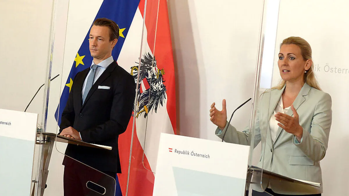 CORONAVIRUS: PK ´AUSZAHLUNG/CORONABONUS´: BLÜMEL/ASCHBACHER