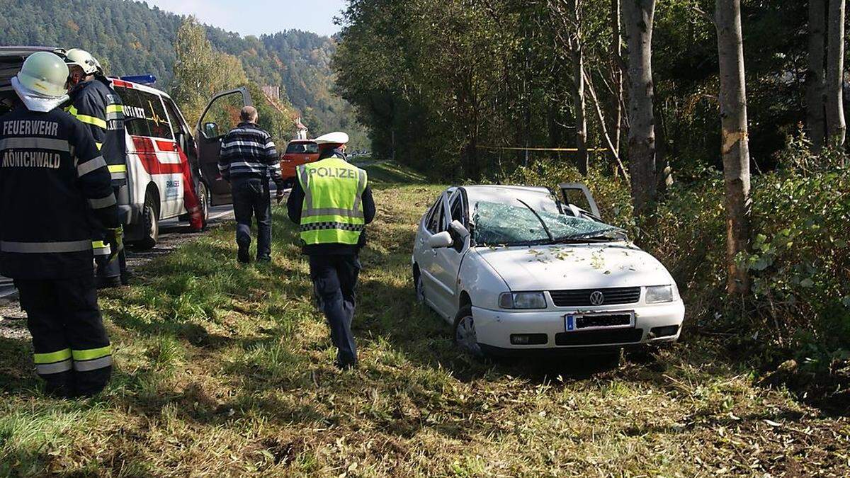 Am Fahrzeug entstand Totalschaden