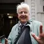 (FILES) In this file photo taken on September 24, 2019 Stanley Johnson, father of Britain's Prime Minister Boris Johnson, leaves the Millbank broadcast studios near the Houses of Parliament in central London. - The father of British Prime Minister Boris Johnson will apply for French nationality after his son led the United Kingdom away from the European Union, reports the Sunday Times on March 22. (Photo by Tolga AKMEN / AFP)