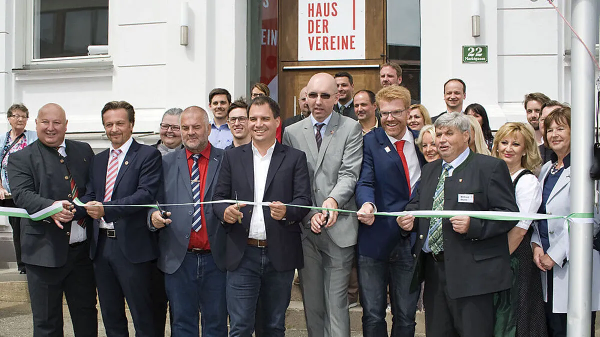 Jetzt ist es offiziell: Das neue Haus der Vereine ist eröffnet