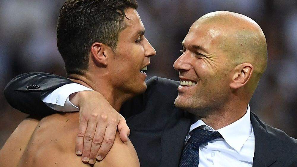 Ein gutes Team: Ronaldo und Zidane