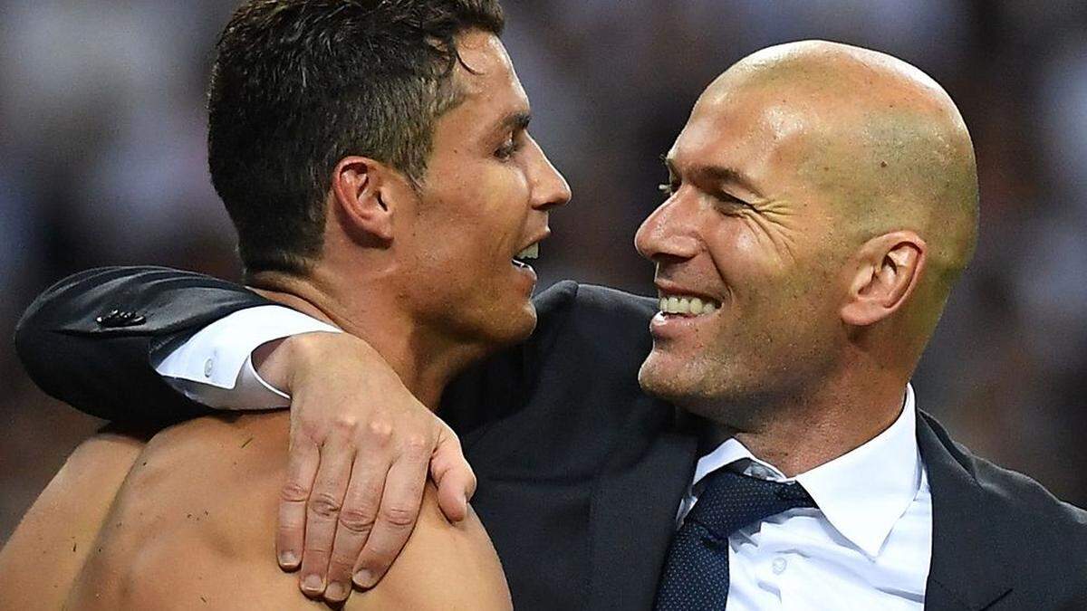 Ein gutes Team: Ronaldo und Zidane