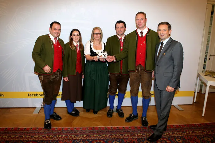 ... und die Musikkapelle Oberdrauburg.