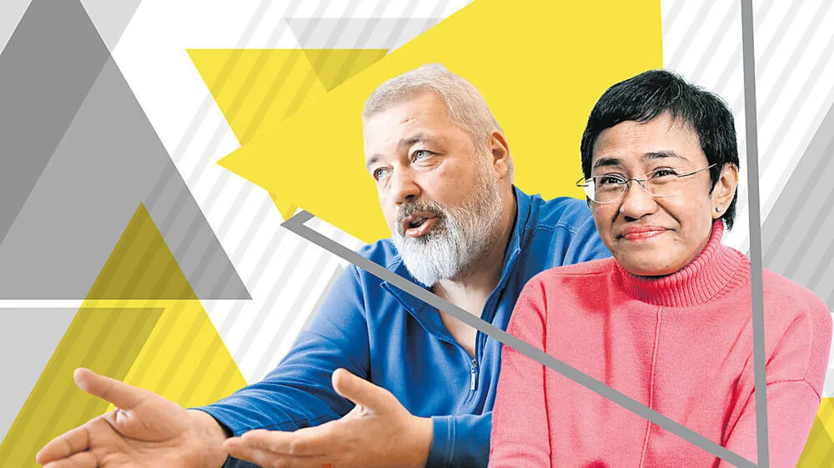 Dmitrij Muratow und Maria Ressa wurden mit dem Friedensnobelpreis ausgezeichnet