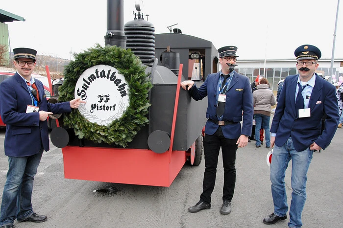 Sogar die Sulmtalbahn wurde für den Umzug wiederbelebt.