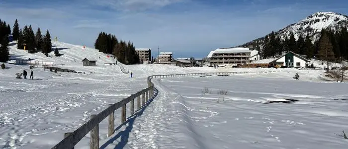 Am Nassfeld wird ein grenzüberschreitender Advent- und Winterwanderweg entstehen