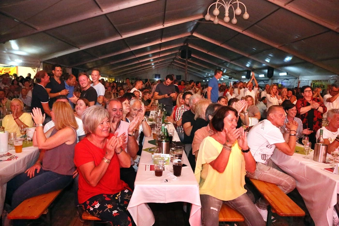 Highlights des Dreitagefestes war der Gastauftritt...