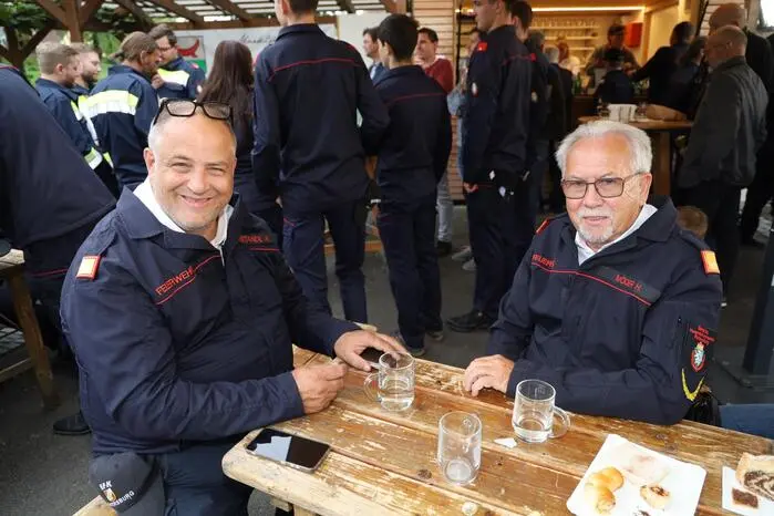 In den Herbsteinklang wurde auch der Bereichsfunkbewerb der Feuerwehr eingebunden.