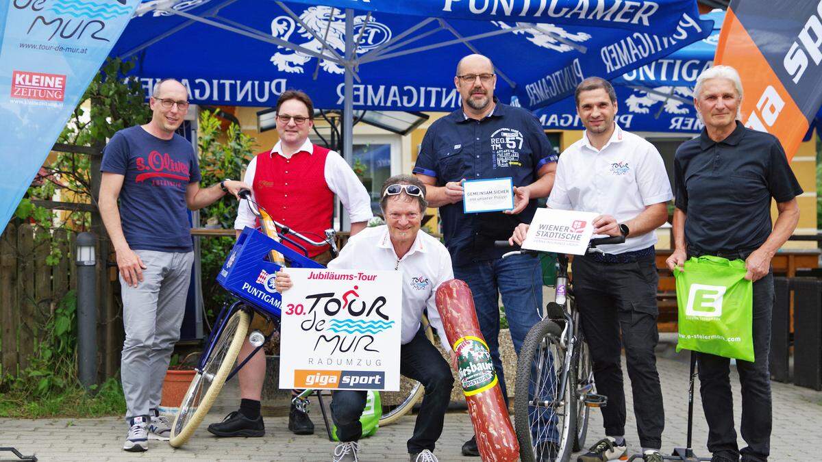 Die Veranstalter der Tour de Mur haben alles bis ins Detail geplant