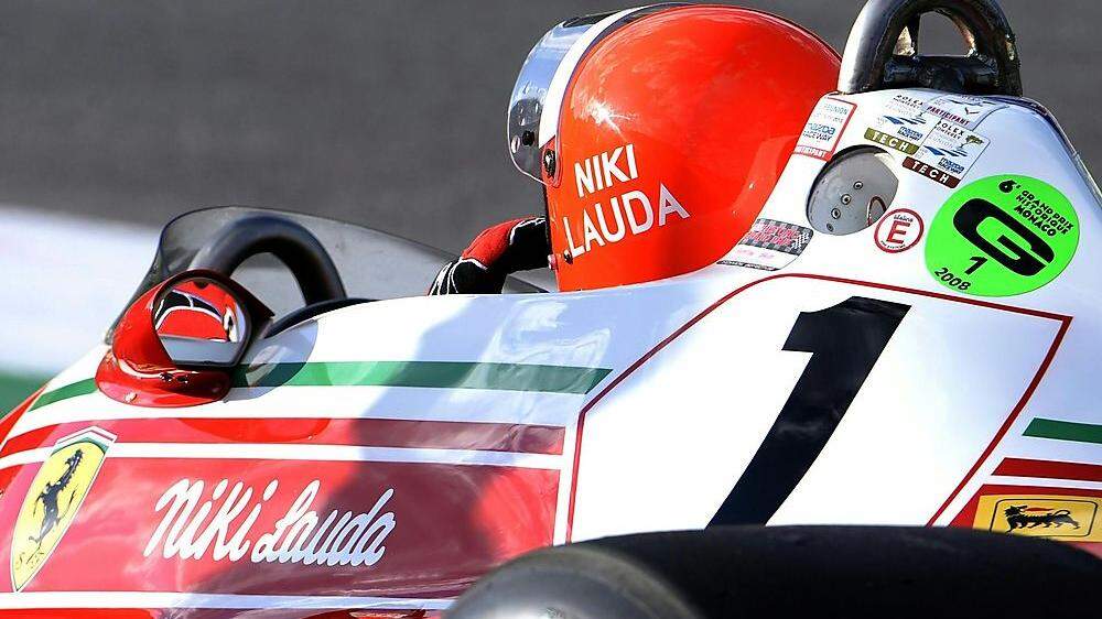 Niki Lauda, Weltmeister mit Ferrari 1975 und 1977