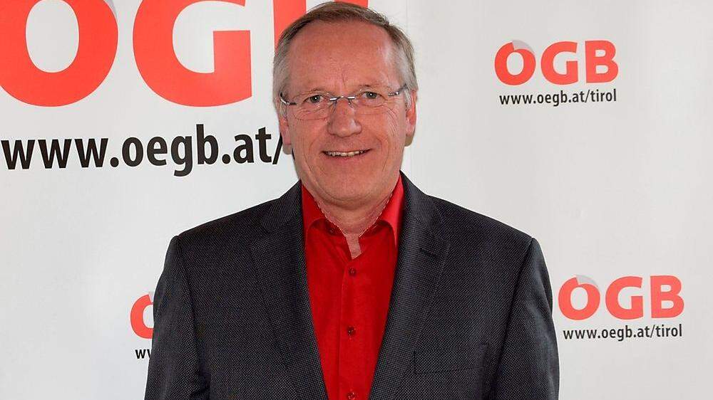ÖGB-Regionalvorsitzender Willi Lackner