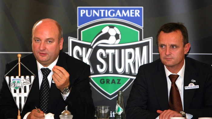 Alles begann 2006 als Sturm-Vizepräsident, 2007 wurde er Präsident.