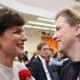 Pamela Rendi-Wagner (SPÖ) und Beate Meinl-Reisinger (Neos) wären gerne in der Regierung - ob sie das miteinander schaffen, ist fraglich