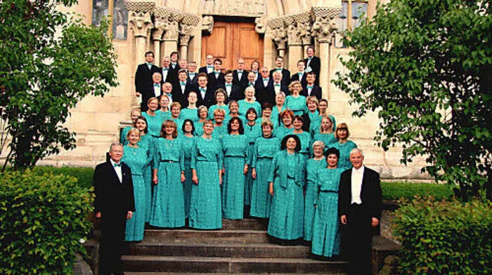  Der "A-capella-Chor Villach" singt in der Markuskirche