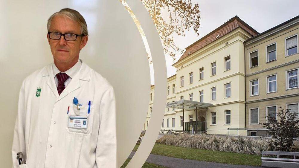 Giorgio Giacomini, Vorstand der Abteilung für Innere Medizin am LKH in Knittelfeld