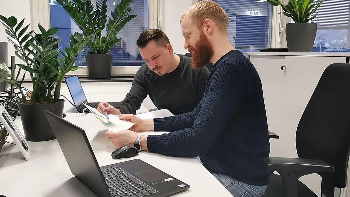 DigniSens-Gründer Simon Werba und Werner Lamprecht 