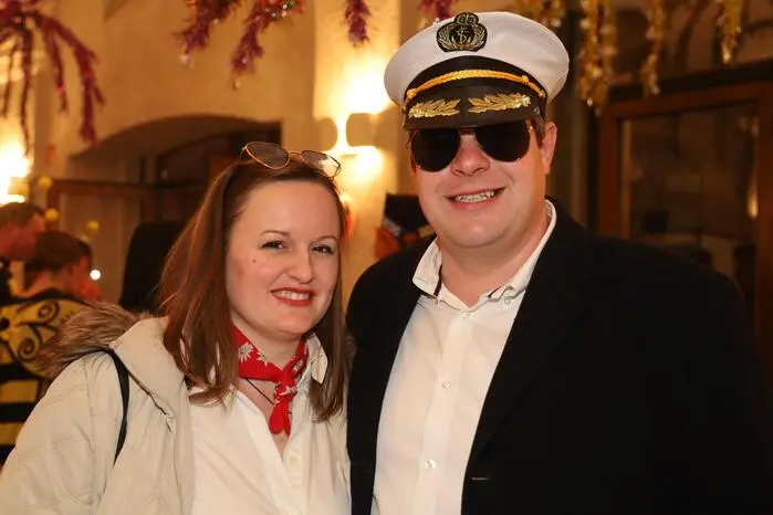 Auch ein Klassiker, Pilot und Stewardess, durfte nicht fehlen