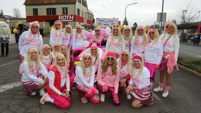 Nach dem Kinoerfolg im Vorjahr durfte Barbie heuer in Gnas nicht fehlen.