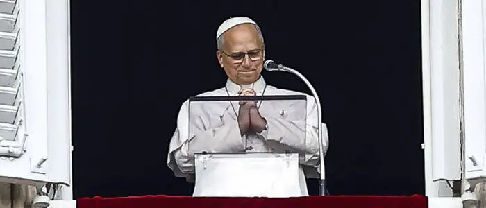 Papst Leo XIV. erschien in guter Verfassung zum Angelus-Gebet am Sonntag