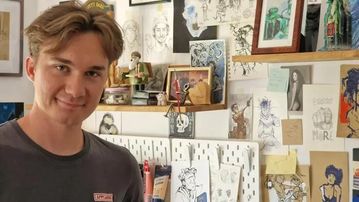 Für Lukas Altrichter ist die Kunst Passion
