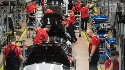 Produktion bei Porsche