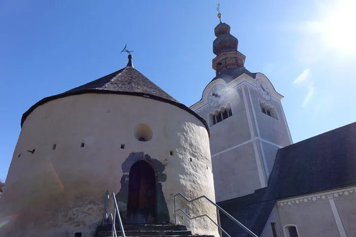 Der Karner in Sankt Marein bei Neumarkt von außen...