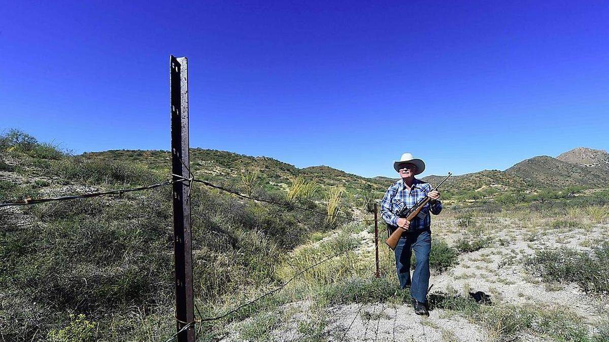 Die Grenze zu Mexiko in Arizona