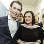 In Klagenfurt: Bundeskanzler Kurz, Ministerin Köstinger