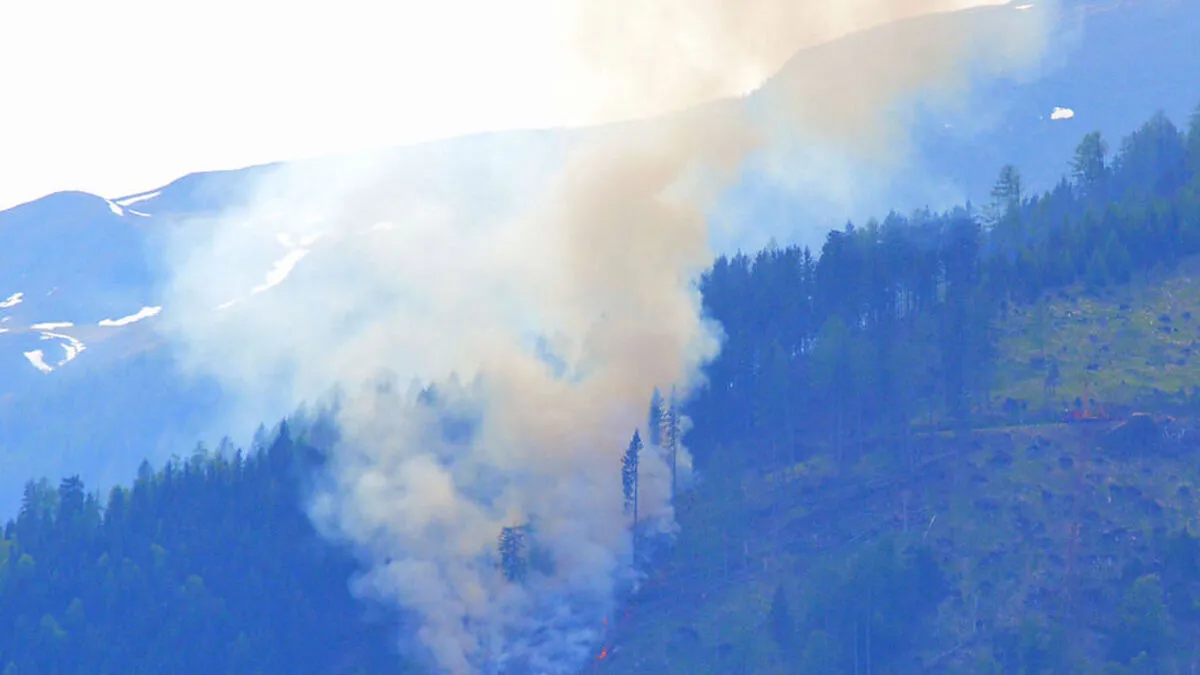 Erneut Brandalarm in Oberkärnten