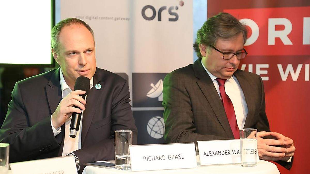 Richard Grasl und Alexander Wrabetz waren einmal Kollegen 