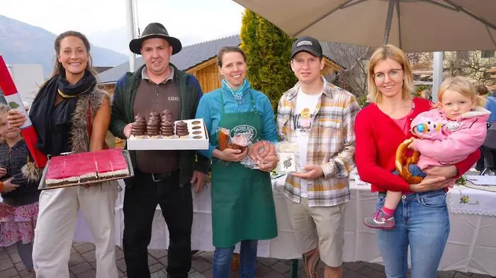 Katharina Schaller, Markus Pöller Markus, Steffi Fercher, Bernhard Hopfgartner nd Organisatorin  Alexandra Mandler