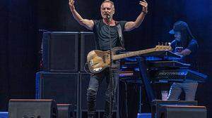 Sting präsentierte auf dem Freigelände der Grazer Messe &quot;My Songs&quot;