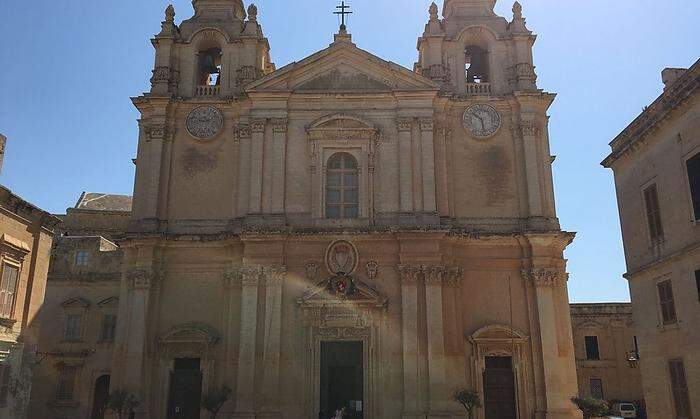 Die Kathedrale von Mdina.