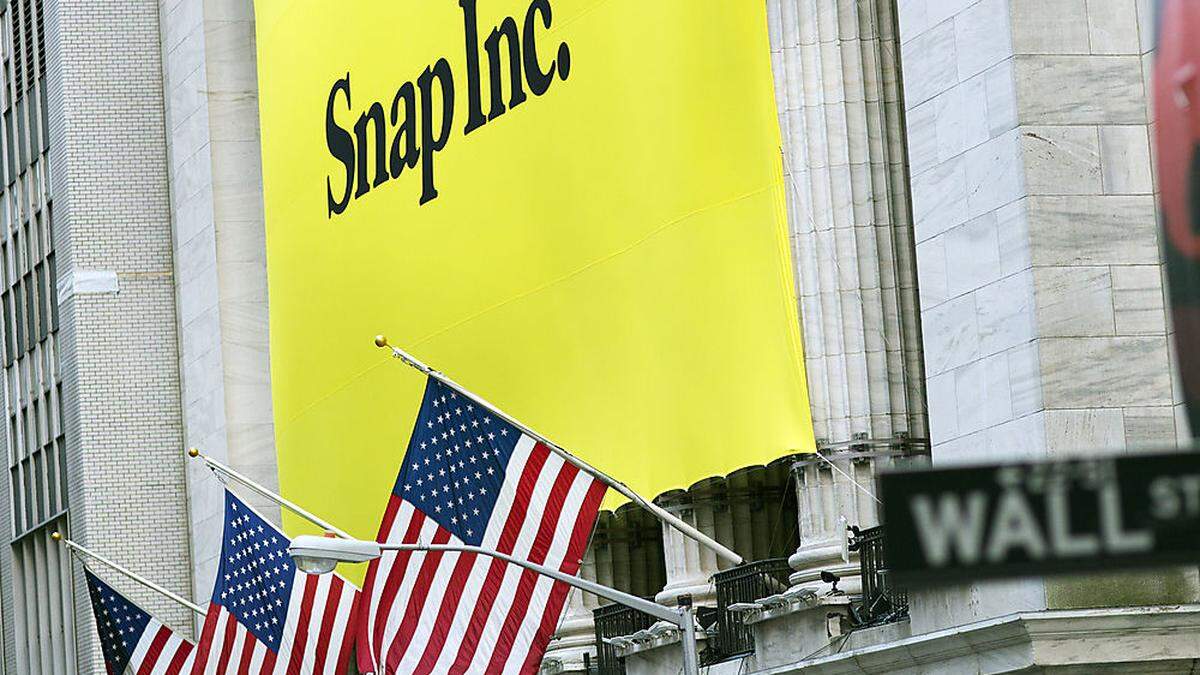 Die Snap-Aktie auf Achterbahnfahrt an der Wall Street