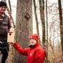 Nach und nach werden die Nistkästen in den Kärntner Friedensforsten angebracht