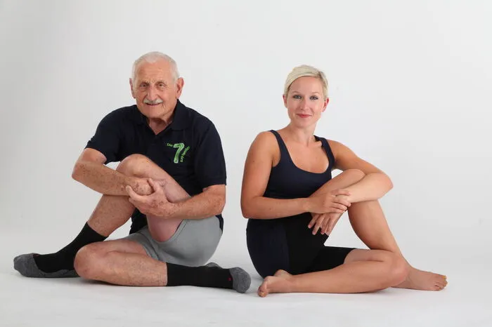Helmut Aigelsreiter mit der Ärztin Alena Aigelsreiter, eine seiner beiden Töchter